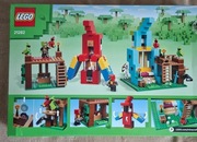 LEGO Minecraft 21282 – The Parrot Houses | komplet | bardzo dobry stan