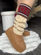 MODNE OCIEPLANE BOTKI DAMSKIE NA PLATFORMIE – ULTRA WYGODA I STYL!