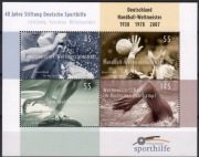 NIEMCY 2007 BLOK 70 SPORT PIŁKA  WODNA