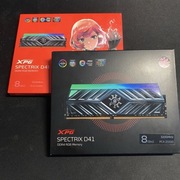 Pamięć RAM RGB DDR4 4x8 GB (32GB) 3200MHz CL16 ADATA XPG Spectrix D41