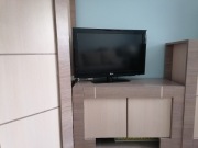 Komoda niska Vox Modern kolor dąb szary/cremona