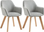 krzesła 2 szt do jadalni aksamitne drewniane