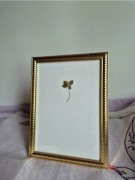 Czterolistna koniczyna na prezent ślubny na szczęście koniczyna ślub 2.