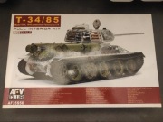 Model do sklejania AFV Club T34/85 Full Interior Kit (brak gąsienic) 1/35
