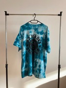 T-shirt Ramones tie dye vintage rock band oversize skate swag style bawełna