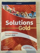 Solutions Gold Pre-Intermediate. Student's Book