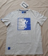 Diverse T-Shirt Koszulka Męska Szara rozmiar XL