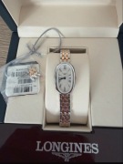 Zegarek Longines Symphonette Srebrny/18 karatowe różowe złoto Ø18.9 mm
