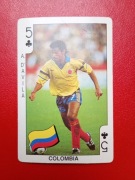 KARTY do gry kolekcjonerskie - FOOTBALL - A. DAVILA (Kolumbia)