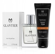 Zestaw Glantier perfumy premium 50 ml 759 + krem do rąk 75 ml 759