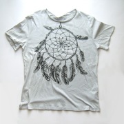 łapacz snów koszulka L, boho koszulka z nadrukiem