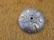 Stara mosiężna podsufitka,rozeta 12 CM , WYS 2 CM