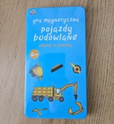 Gra magnetyczna Pojazdy budowlane - 4Kidz