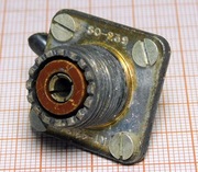 Złącze Gniazdo panelowe UHF SO 239 NT 49194 DENMARK [0PR]AN