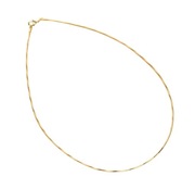 Baza do Naszyjnika pozłacana 18K, 40 cm., 1 szt.