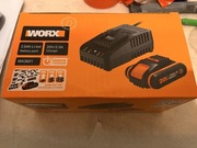 Worx Zestaw Nowa Ładowarka + Bateria 2.0 Fabrycznie zapakowana