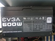 Zasilacza EVGA 600w 80 plus