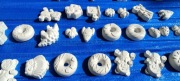 Figurki z gipsu zestaw kreatywny dla dzieci do malowania magnes diy 20szt