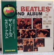 THE BEATLES SECOND ALBUM APPLE AP-80012 JAPAN OBI LP WINYL