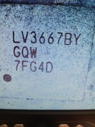 LV3667BYGQW LV3667BY