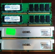 Ram DDR 2 - pary GOOD RAM i GEIL 4 x 1GB