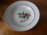 Piękny głęboki talerz z motywem kwiatowym ZOBACZ 