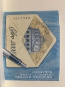 ZNACZEK ARKUSZ BLOCZEK DO AMERYKI 2008 rok