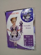 Kostium Strój Kuromi dla Dziewczynki – Sukienka Cosplay Sanrio*