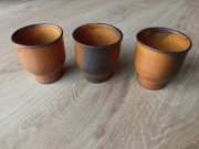 kubek ceramiczny kamionka grzaniec PRL vintage