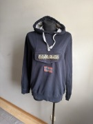 Napapijri granatowa bluza męska z kapturem L