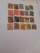 niemcy 1923 - 20 znaczków / inflacja