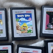 Gra Angry Bird PAL na Atari 2600, 7800 i Rambo