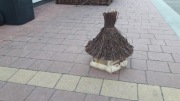 Karmnik dla ptaków z brzozy 