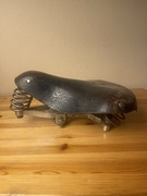 Przedwojenne zabytkowe siodełko rowerowe brooks skórzane sprężynowe stare