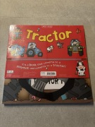 Książka o traktorze zmieniająca się w mate lub traktor