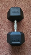 Hantla 30 kg hex ogumowana insportline