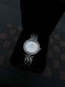 Zegarek damski HAILANGNI Quartz srebrny z cyrkoniami