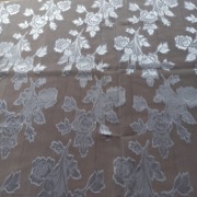 Tkanina biały szyfon na odzież dekorację 