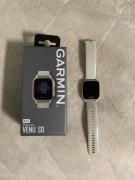 Smartwatch GARMIN VENU SQ Music beżowy dotykowy ekran