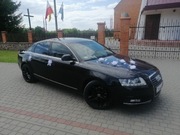 Auto do ślubu Audi a6 wynajem auta z kierowcą 