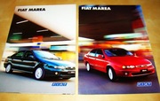 2 prospekty Fiat Marea j.polski !