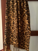 piękny damski szalik 100% kaszmir