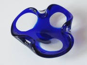 Vintage Murano, popielniczka, biomorficzny kształt