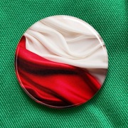 Przypinka Polska flaga 38mm