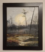 Mgły nad rozlewiskiem