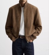 Męska kurtka eko zamsz Zara rozmiar XL