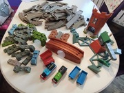 Kolejka Lokomotywa Tomek i przyjaciele/Pociągi, tory, most, tunel,dźwig itd