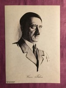 Hitler Portret NSDAP Unser Fuhrer Propaganda Druk 6
