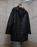 Płaszcz L damski kolor czarny marki Goldstein wykonany z wysokiej jakości 