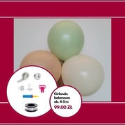 Girlanda balonowa DIY 4-5 m 144 szt. 